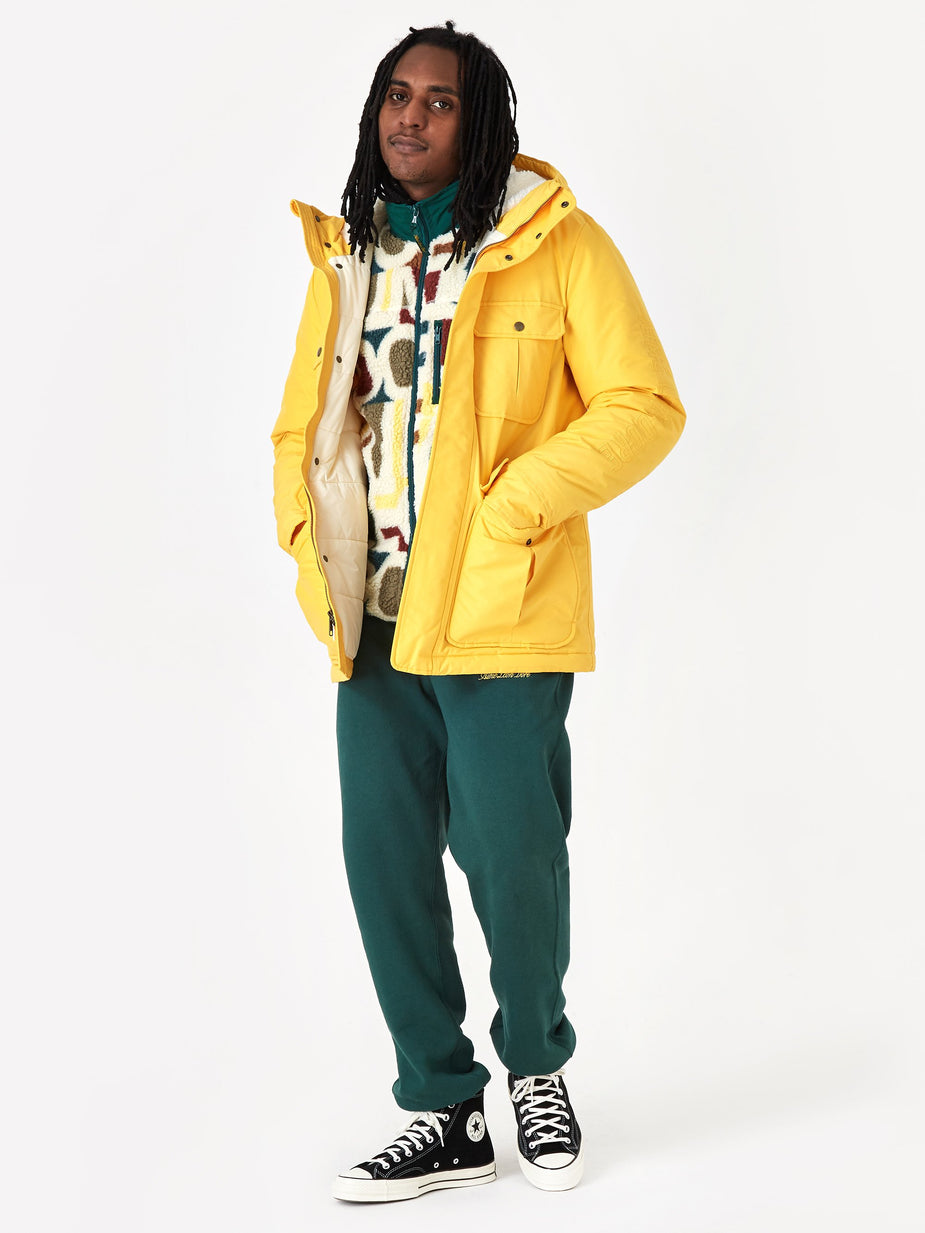 Aime Leon Dore Aime Leon Dore Woolrich Mountain Jacket - Sunflower Yellow - Yellow