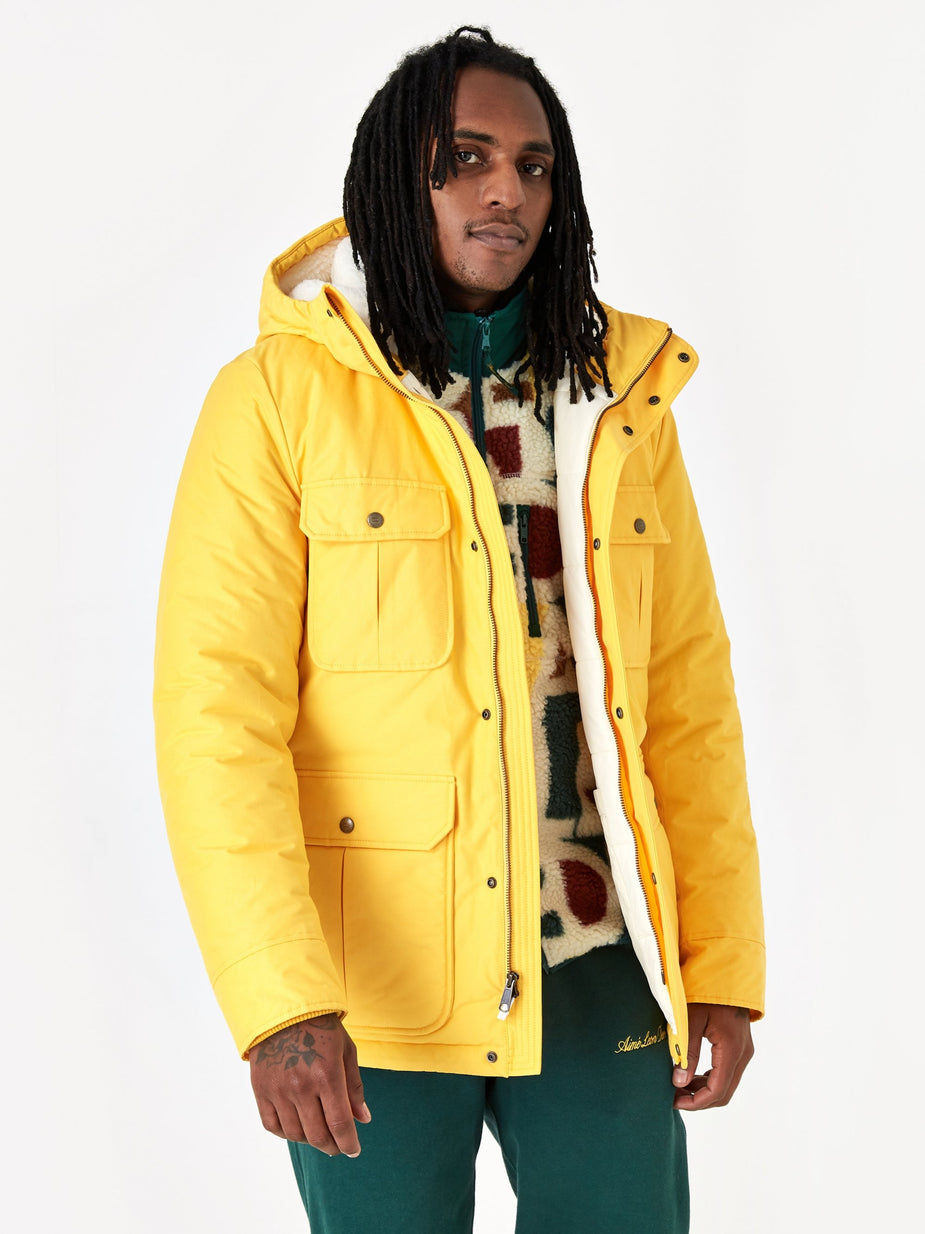 Aime Leon Dore Aime Leon Dore Woolrich Mountain Jacket - Sunflower Yellow - Yellow