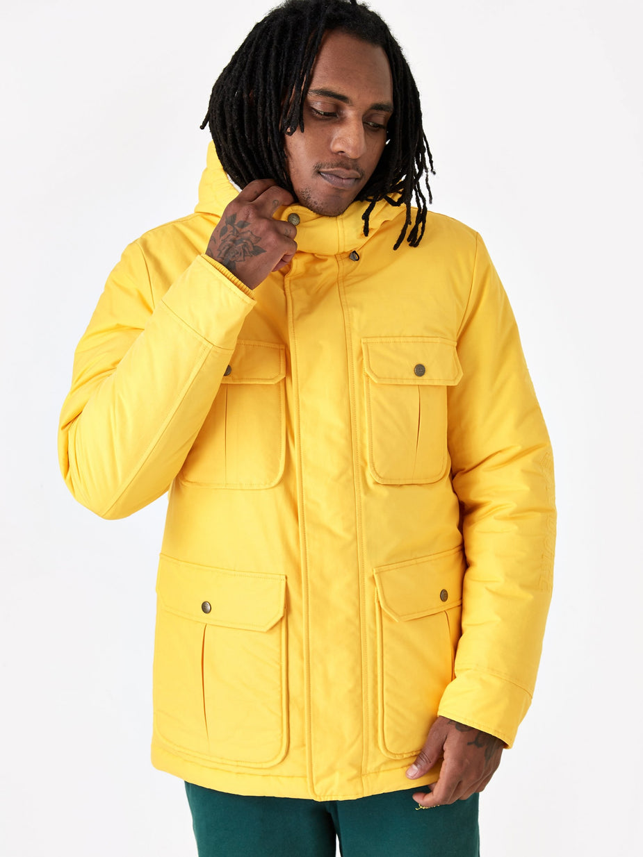 Aime Leon Dore Aime Leon Dore Woolrich Mountain Jacket - Sunflower Yellow - Yellow