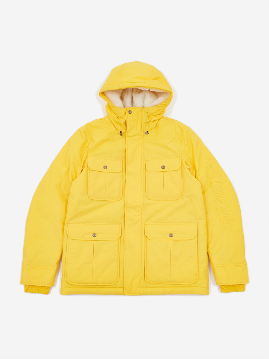 Aime Leon Dore Aime Leon Dore Woolrich Mountain Jacket - Sunflower Yellow - Yellow