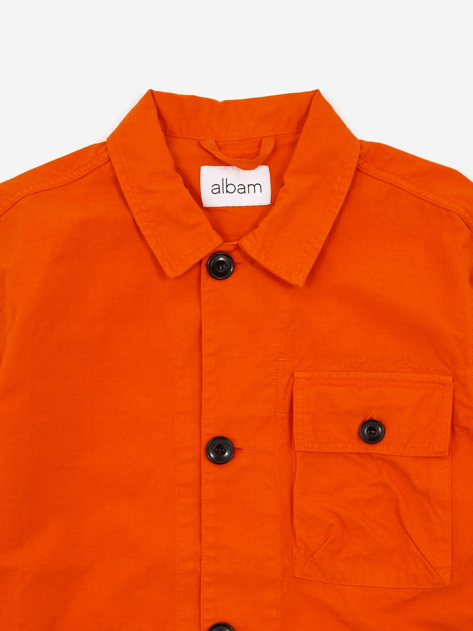 Albam Albam GD Ripstop Rail Jacket - Red - Red