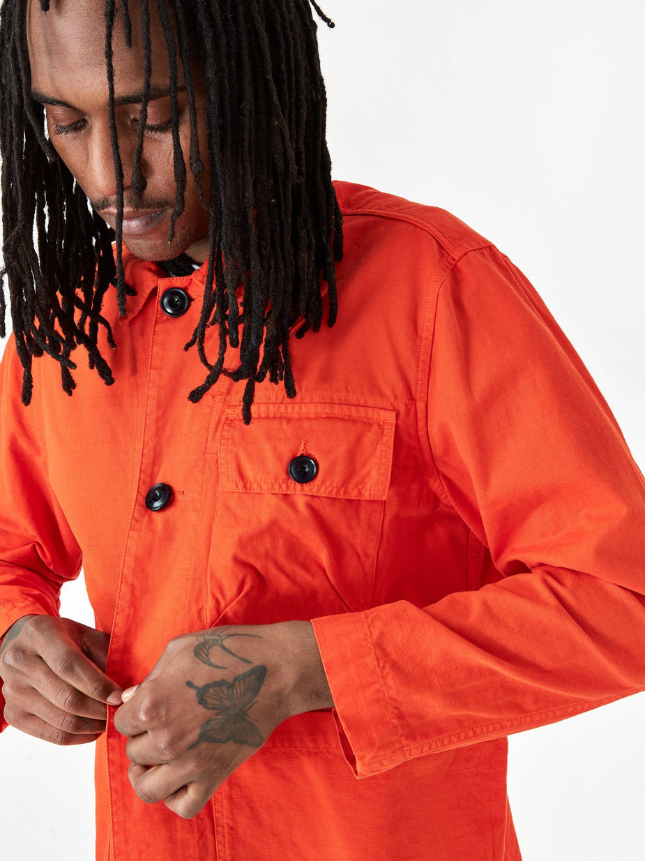 Albam Albam GD Ripstop Rail Jacket - Red - Red