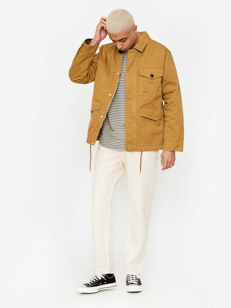 Albam Albam GD Twill Foundry Jacket - Tobacco - Brown