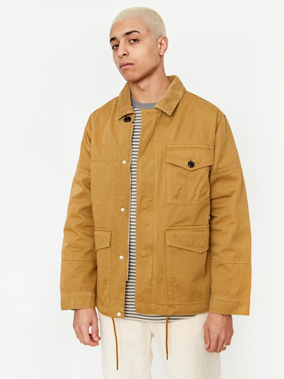 Albam Albam GD Twill Foundry Jacket - Tobacco - Brown