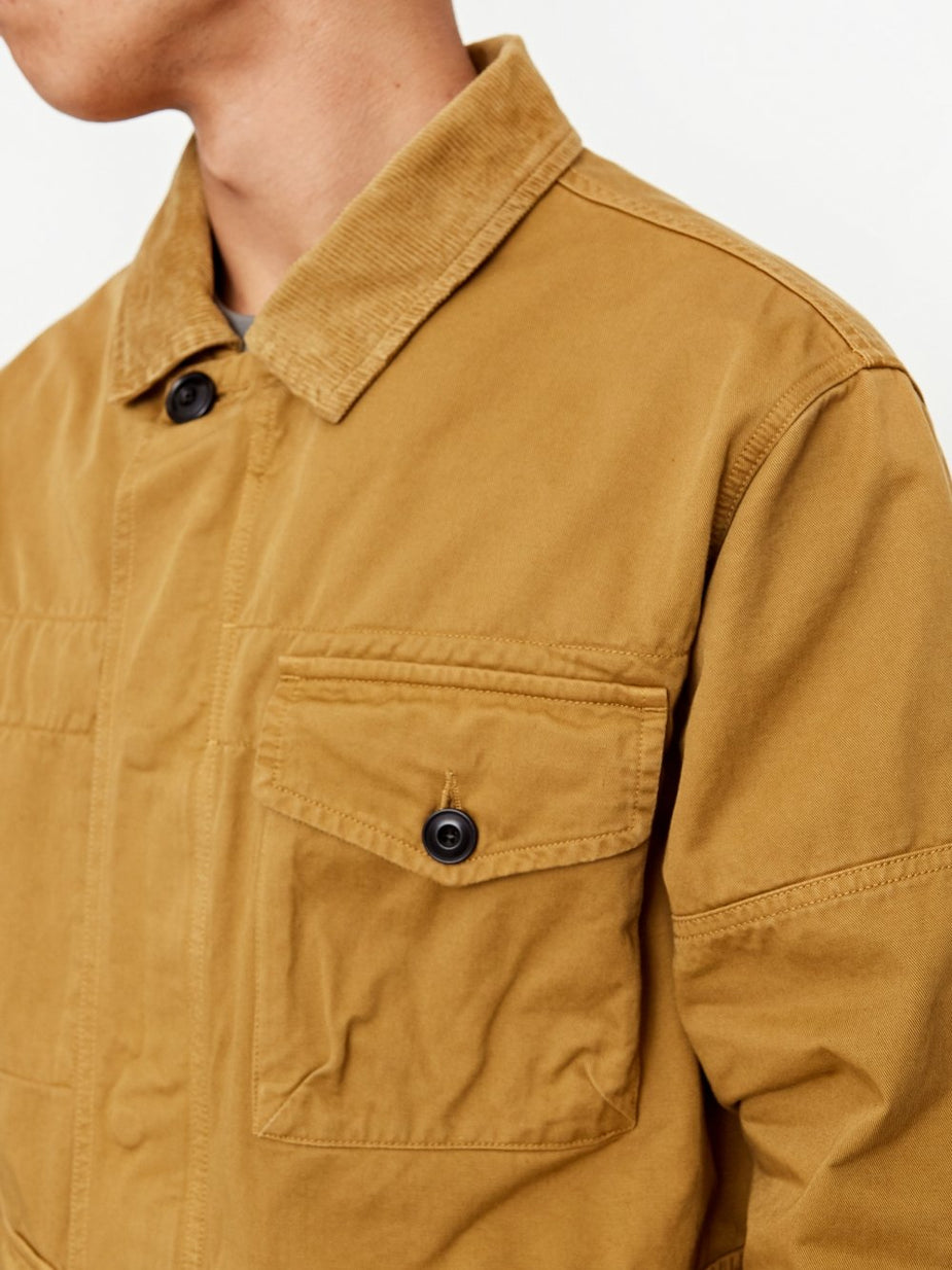 Albam Albam GD Twill Foundry Jacket - Tobacco - Brown