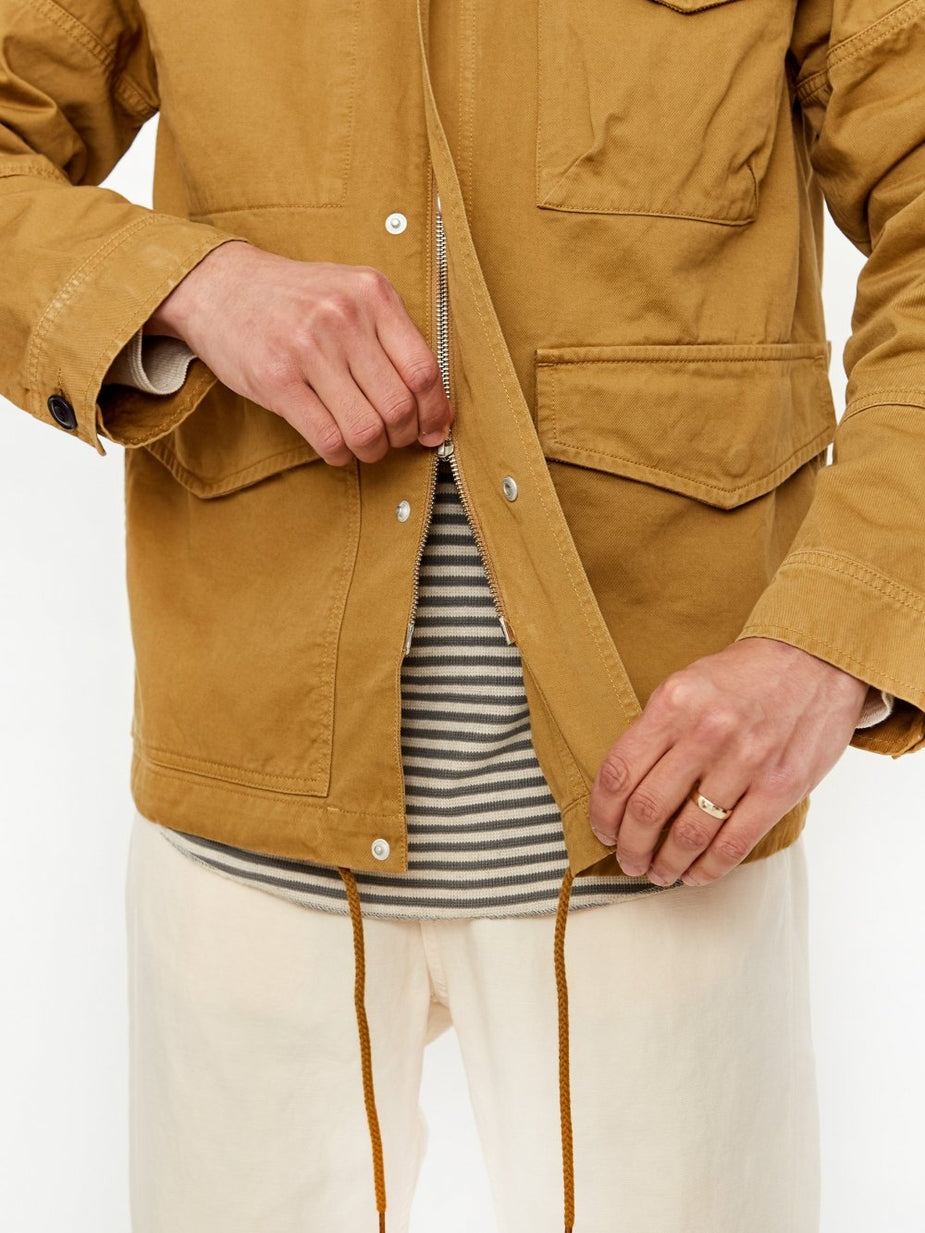 Albam Albam GD Twill Foundry Jacket - Tobacco - Brown