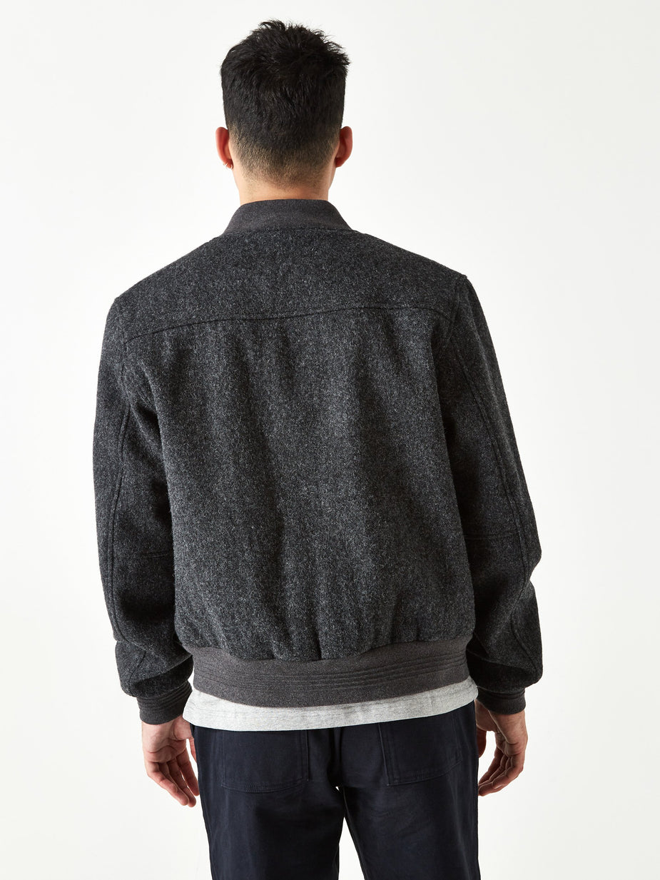 Albam Albam Sports Bomber - Charcoal - Grey