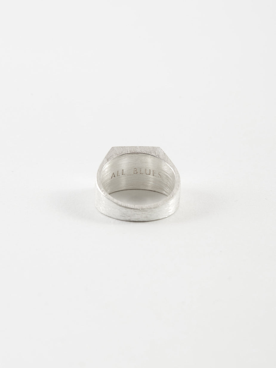 All Blues All Blues Platform Ring - Silver - Silver