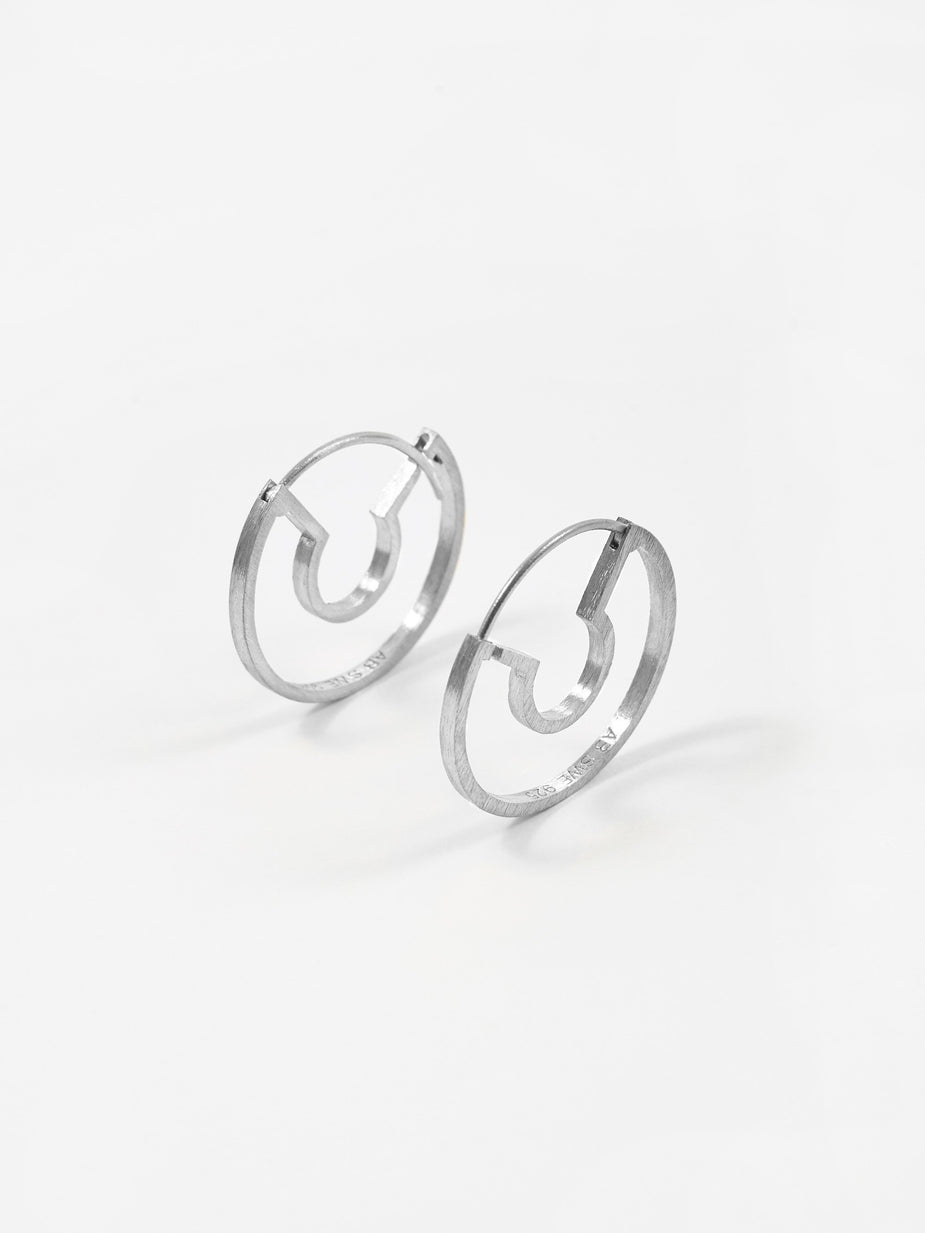 All Blues All Blues Blind Date Earrings - Silver - Silver