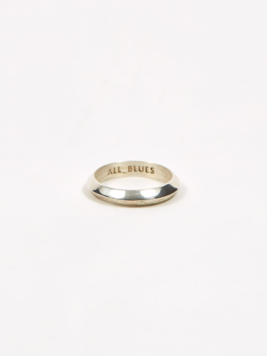 All Blues All Blues Triangle Ring - Silver - Silver