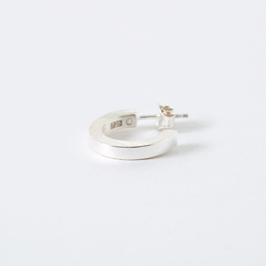 All Blues All Blues Square Small Earring - Silver - Silver