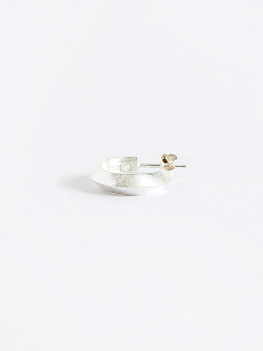 All Blues All Blues Triangle Small Earring - Silver - Silver