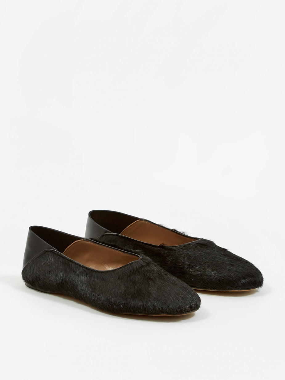 Alumnae Alumnae Step Down Slipper - Wolf Black - Black