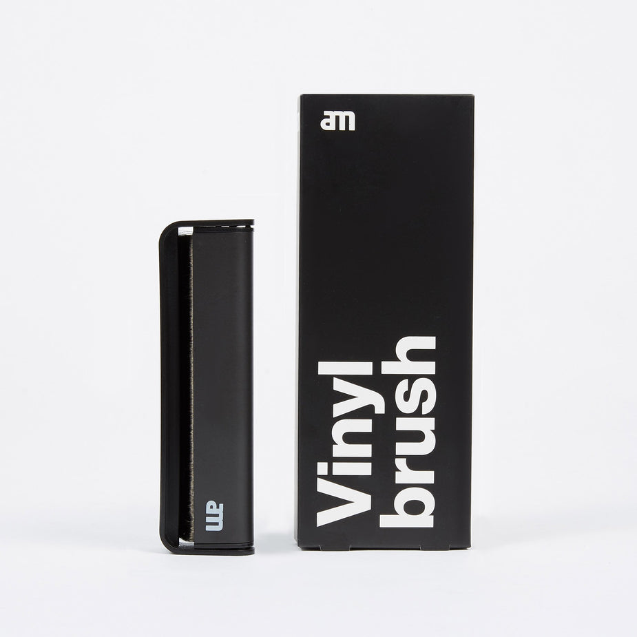 AM Clean Sound AM Clean Sound Vinyl Brush - Black