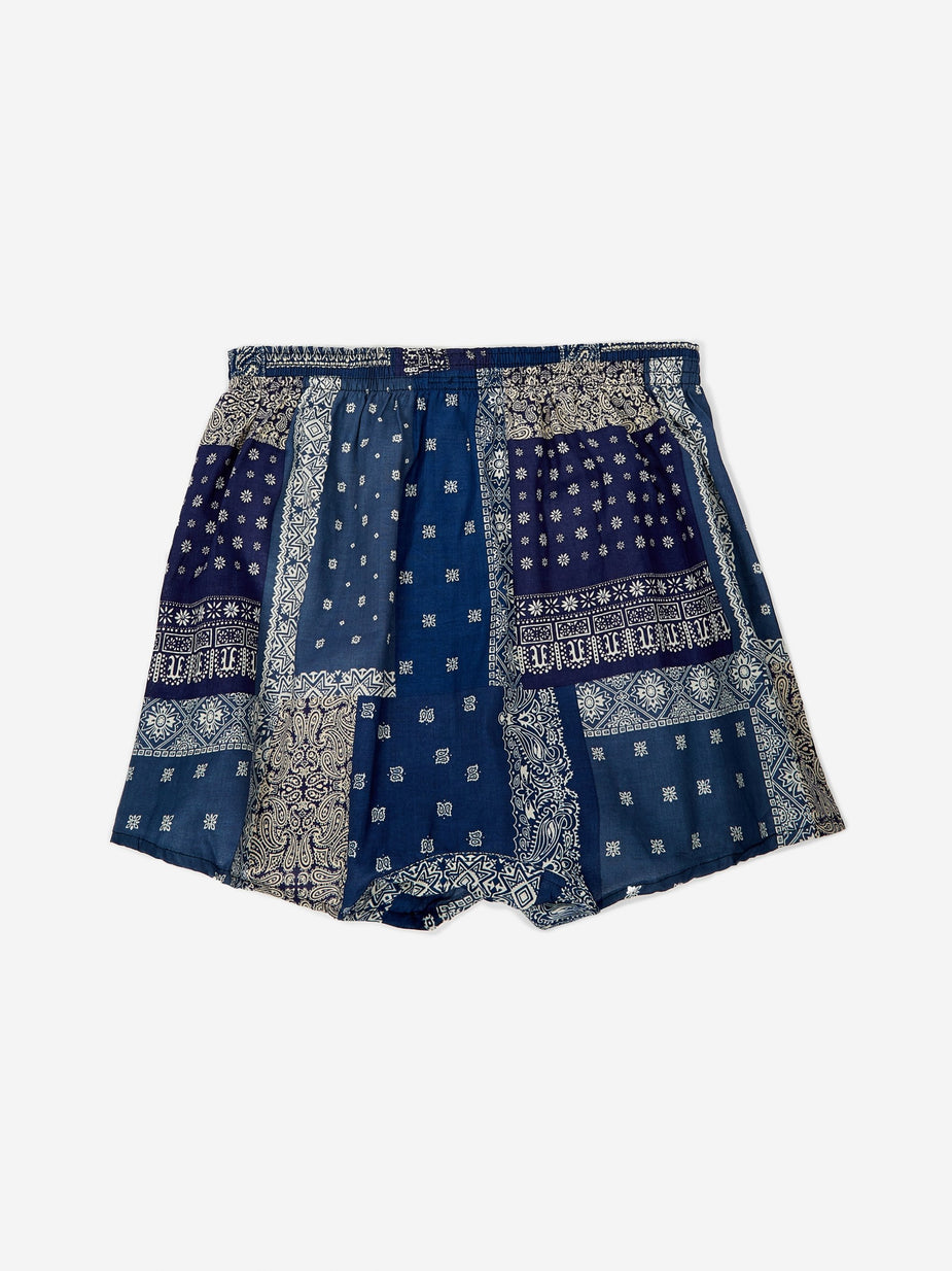 Anonymous Ism Anonymous Ism Boxer - Bandana Navy Mix - Blue