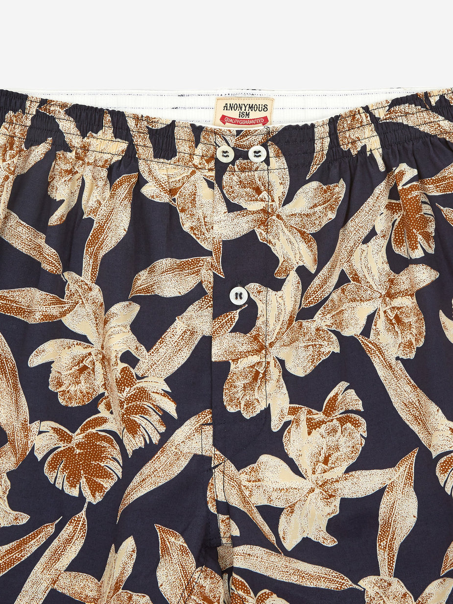 Anonymous Ism Anonymous Ism Boxer - Navy Floral - Blue