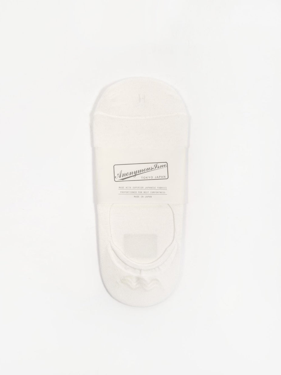 Anonymous Ism Anonymous Ism Cordura High Gage Loafer Sock - White - White
