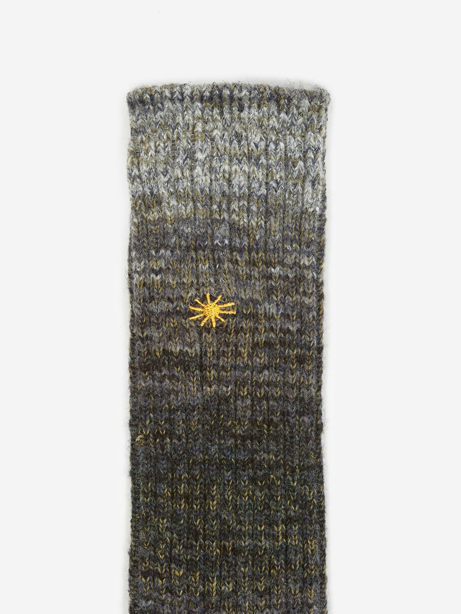 Anonymous Ism Anonymous Ism GO HEMP Splash Crew Sock - Grey - Grey