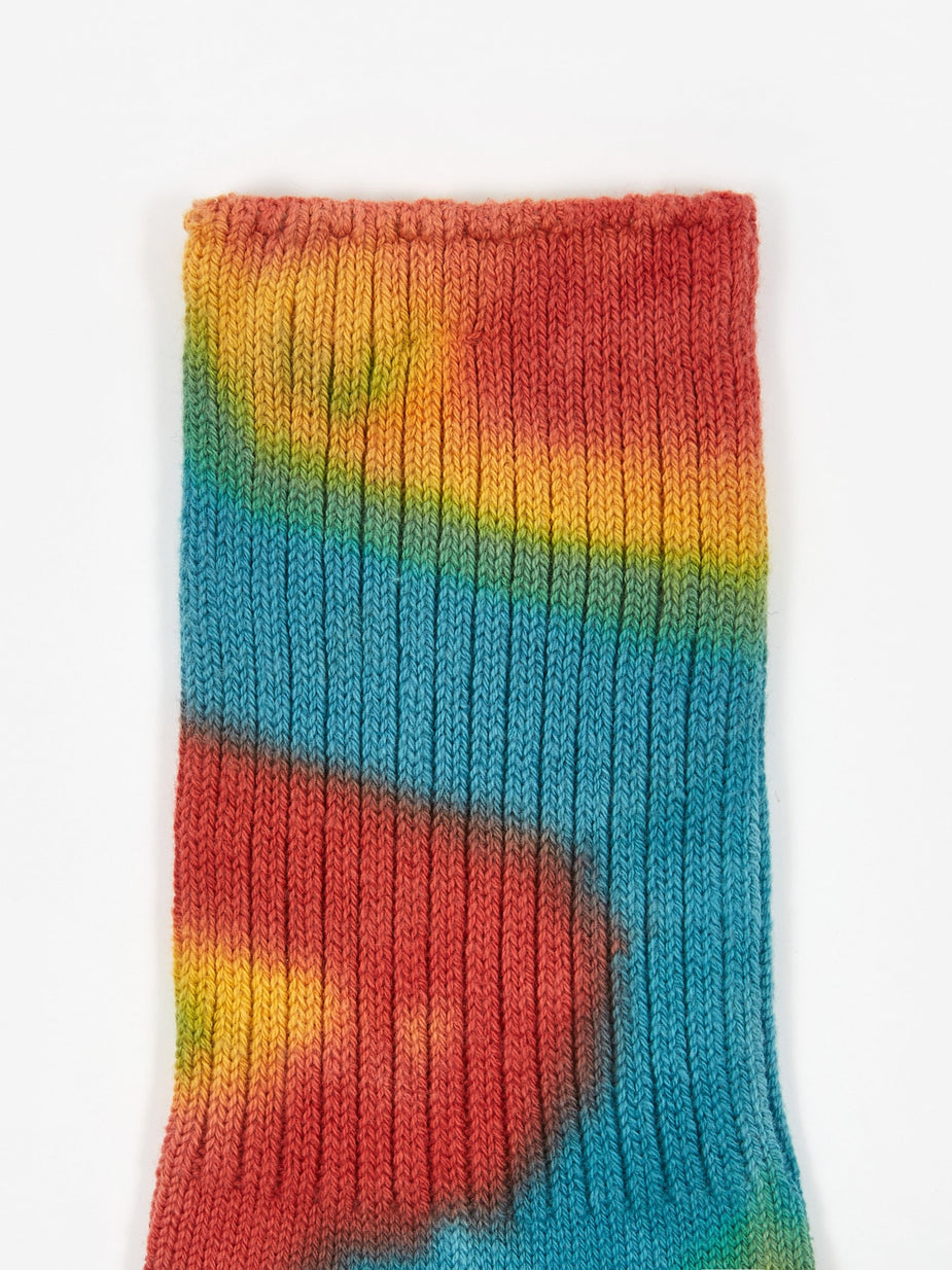 Anonymous Ism Anonymous Ism Tie-Dye 3Q Sock - Multi - Multi