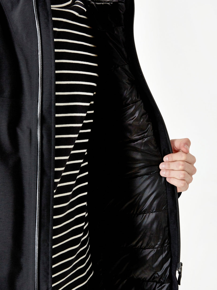 Veilance Veilance Monitor Down Coat - Black - Black