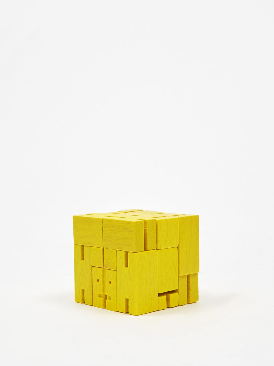 Areaware Areaware Cubebot Micro - Yellow - Yellow