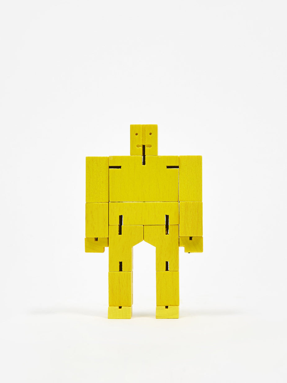 Areaware Areaware Cubebot Micro - Yellow - Yellow