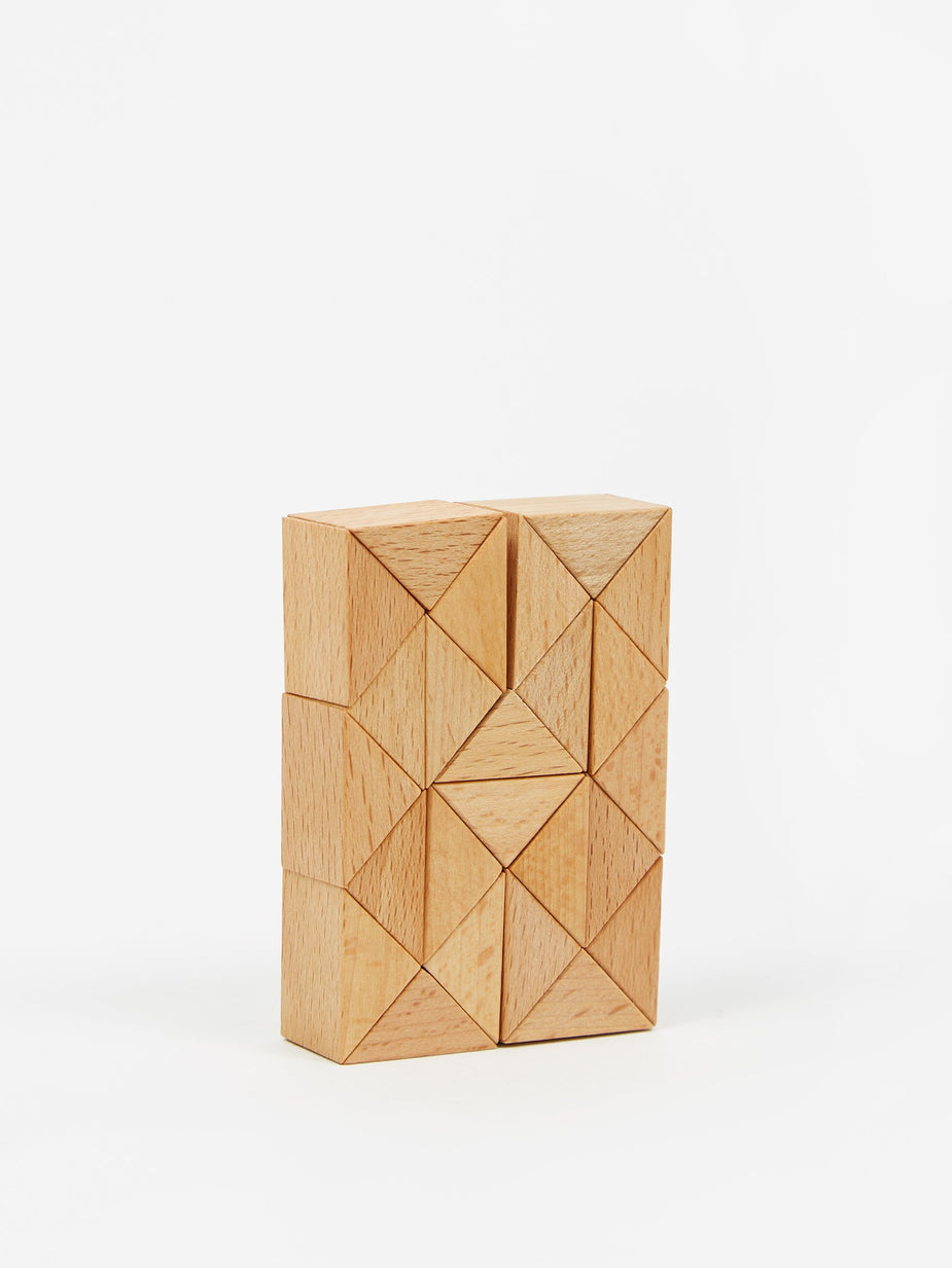 Areaware Areaware Snake Block Small - Natural - Neutrals