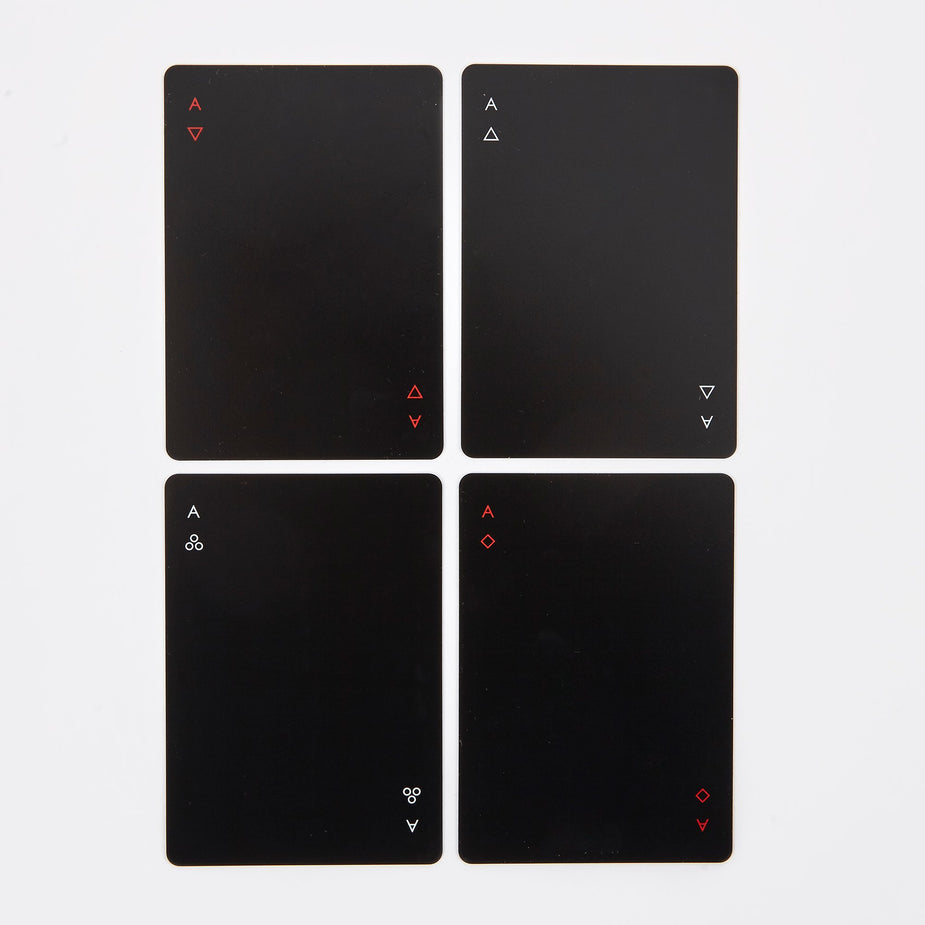 Areaware Areaware Minim Playing Cards - Black - Other