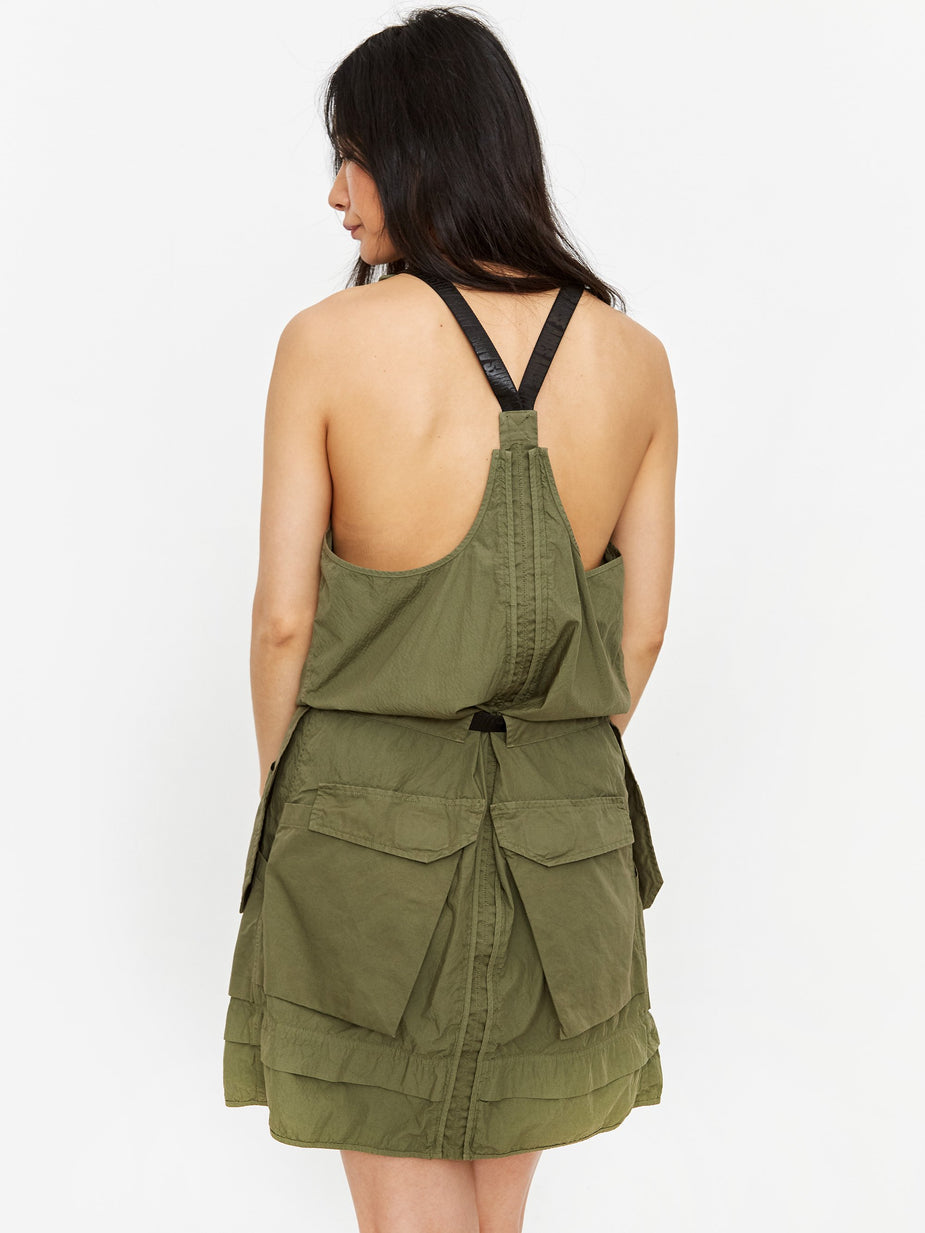 Aries Aries Cargo Dress - Loden Green - Green