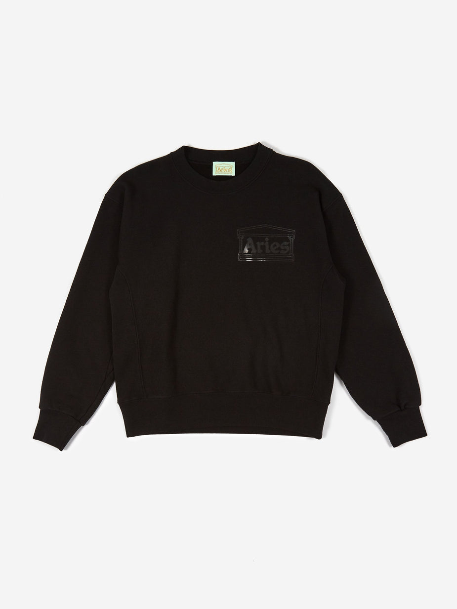 Aries Aries Classic Temple Sweatshirt - Black - Black