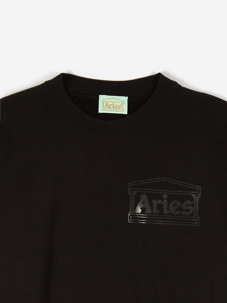 Aries Aries Classic Temple Sweatshirt - Black - Black