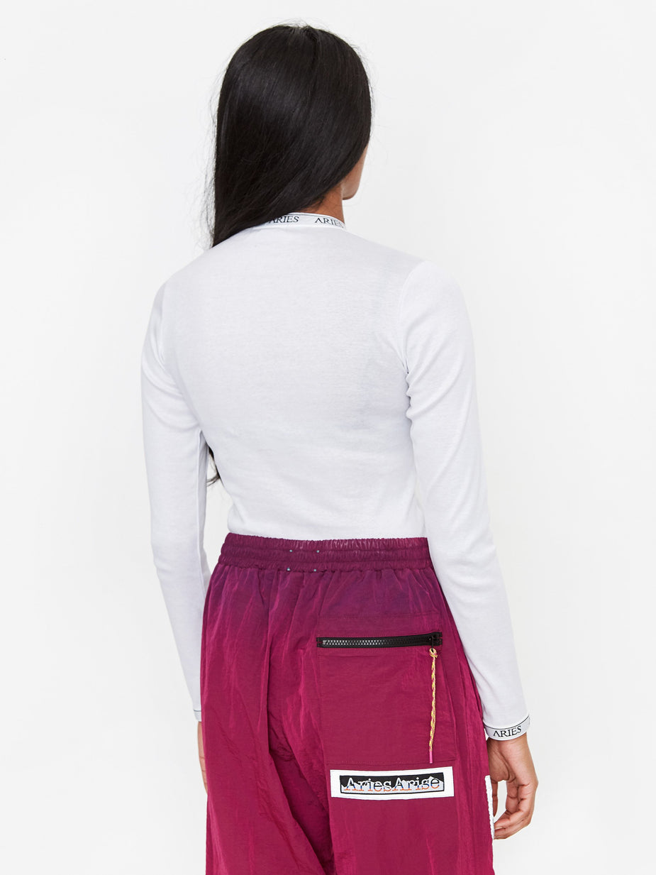 Aries Aries Cotton Longsleeve Top - White - White