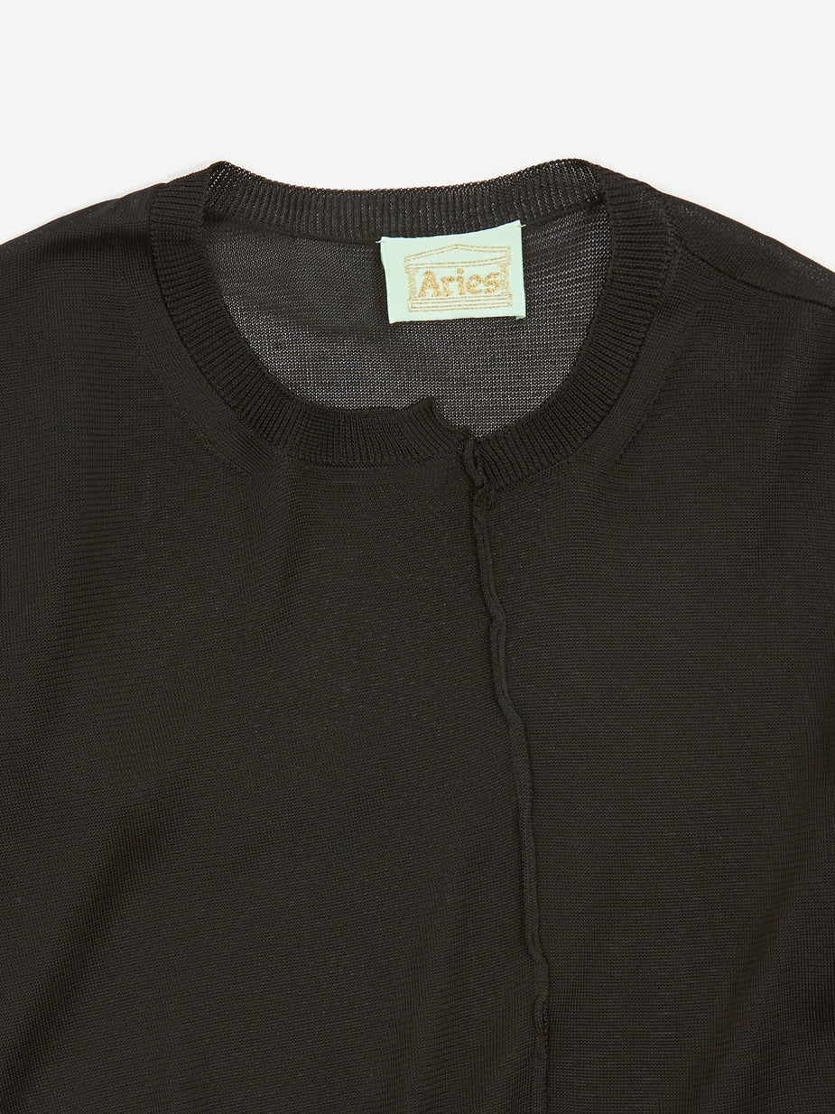 Aries Aries Deconstructed Jumper - Black - Black
