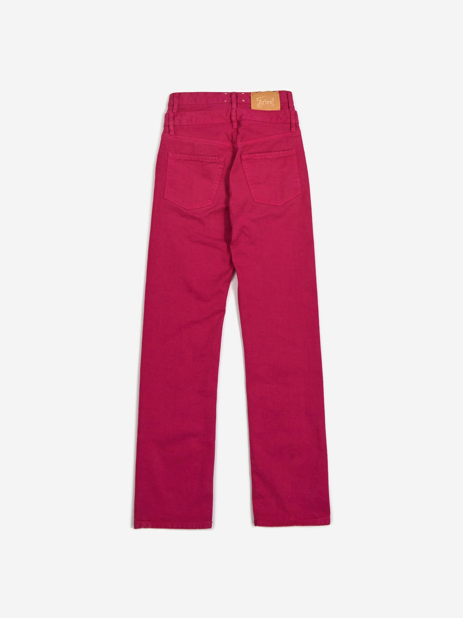Aries Aries Double Waisted Lilly Jean - Fuschia - Pink