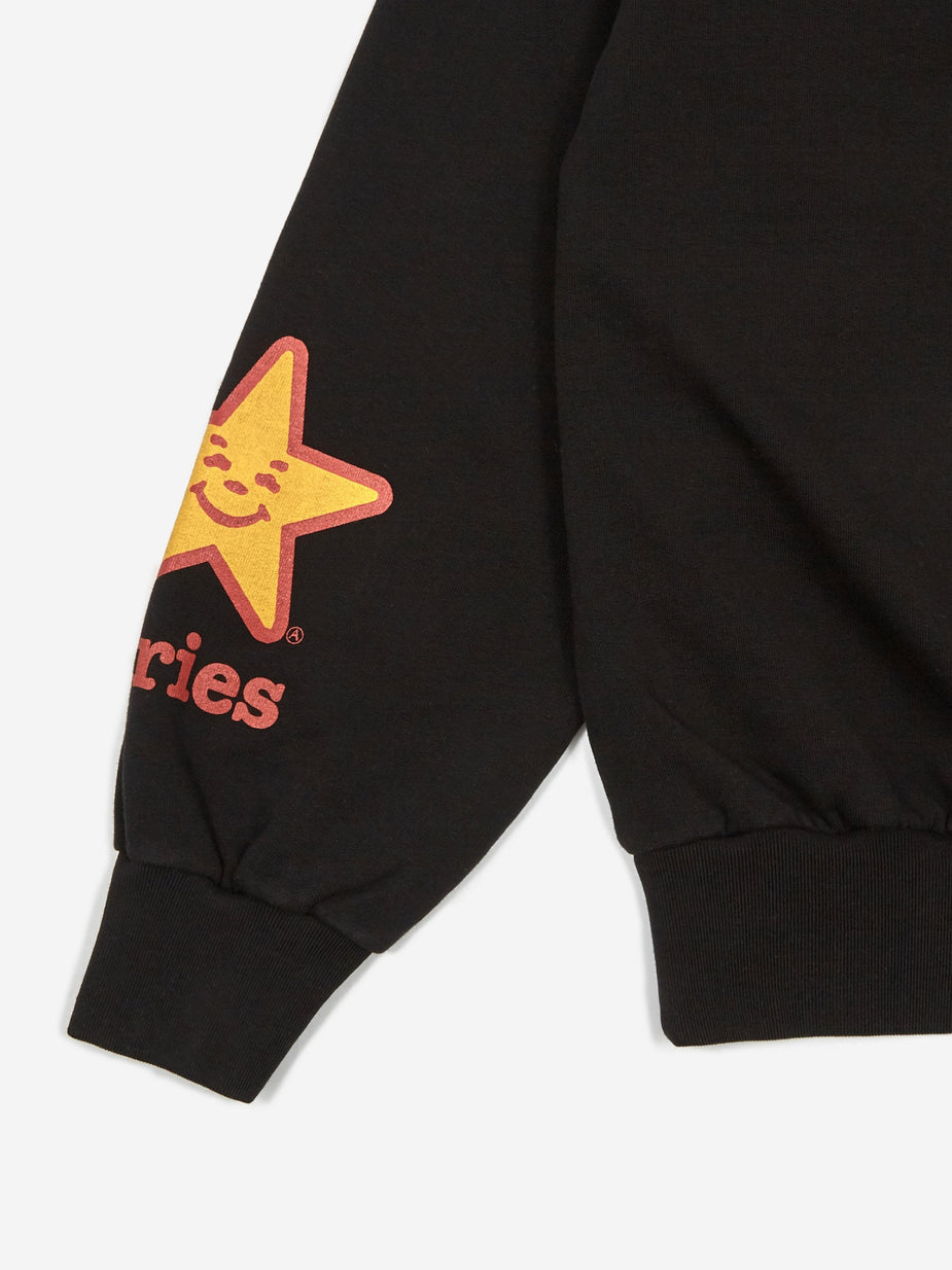 Aries Aries Fast Food Sweatshirt - Black - Black