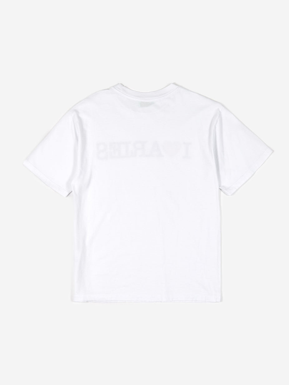 Aries Aries I Heart Aries Shortsleeve T-Shirt - White - White
