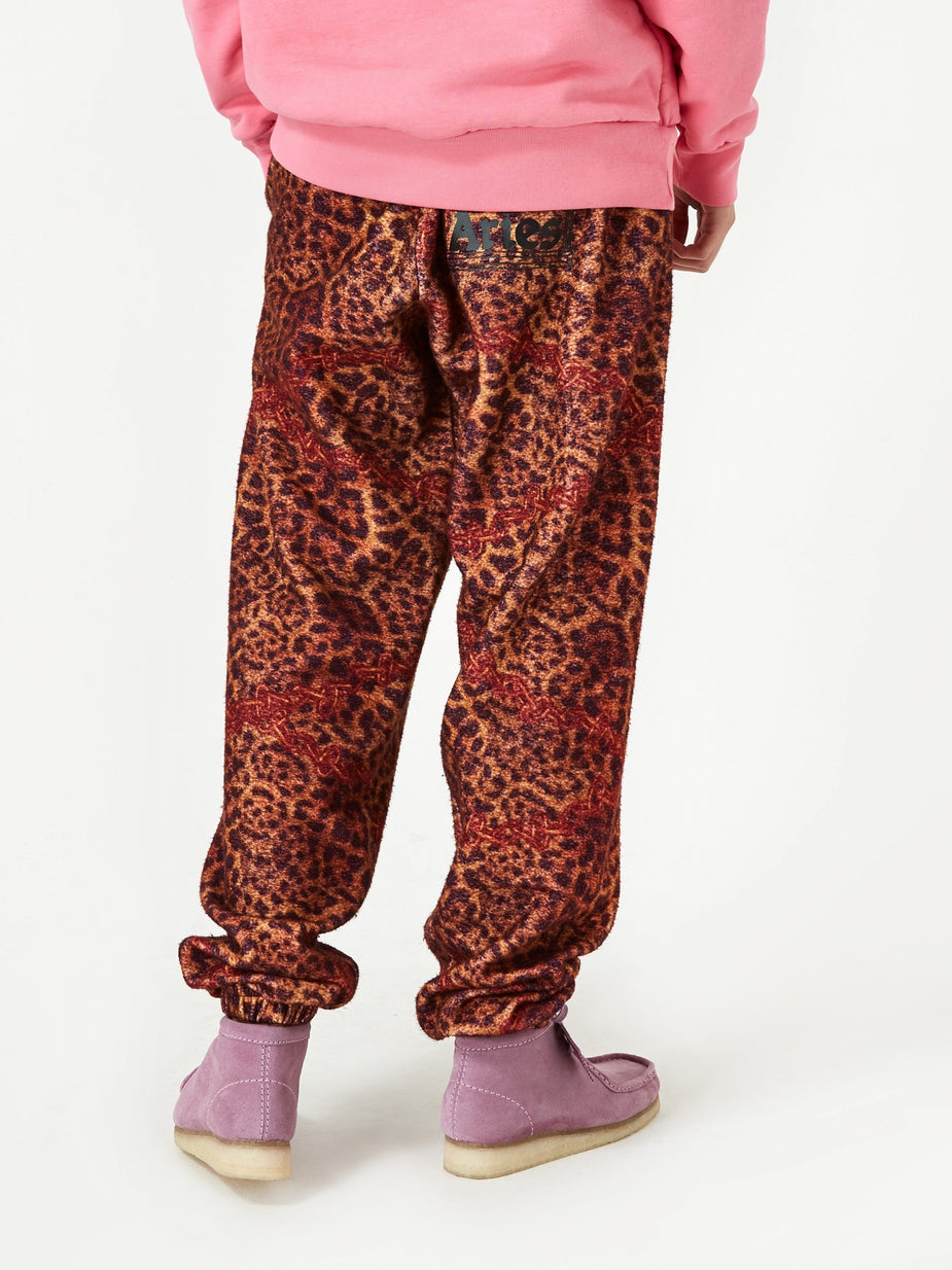 Aries Aries Leopard Chain Sweatpant - Leopard - Animal Print