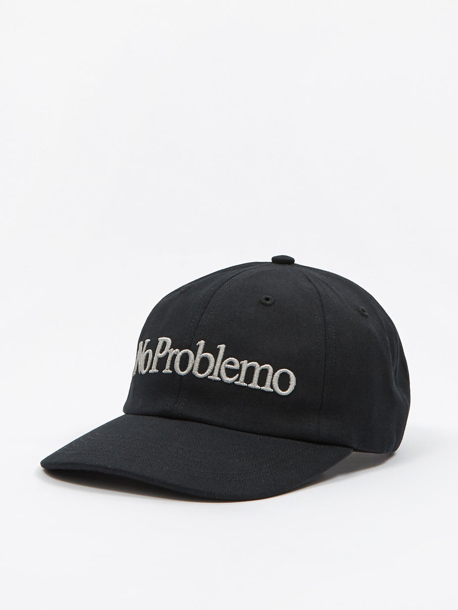 Aries Aries No Problemo Cap - Black - Black