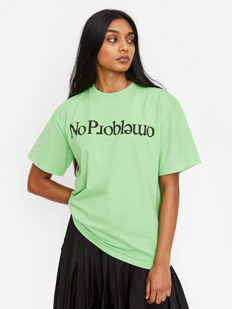 Aries Aries No Problemo Shortsleeve T-Shirt - Green - Green