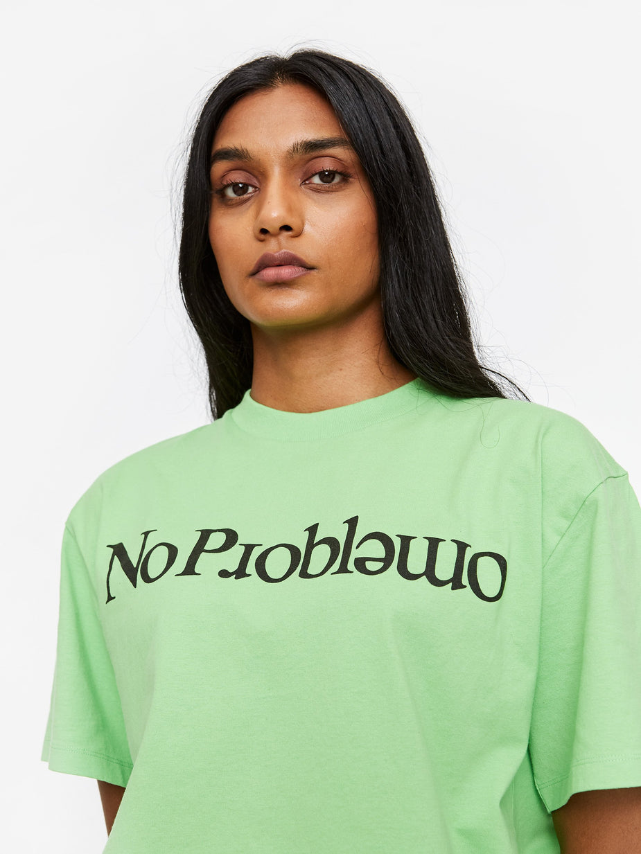 Aries Aries No Problemo Shortsleeve T-Shirt - Green - Green