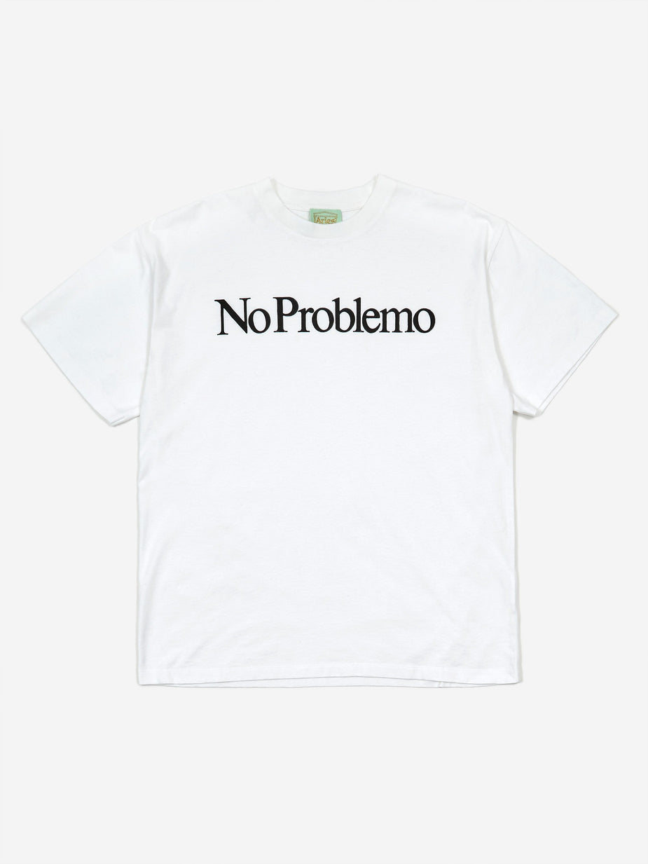 Aries Aries No Problemo Shortsleeve T-Shirt - White - White