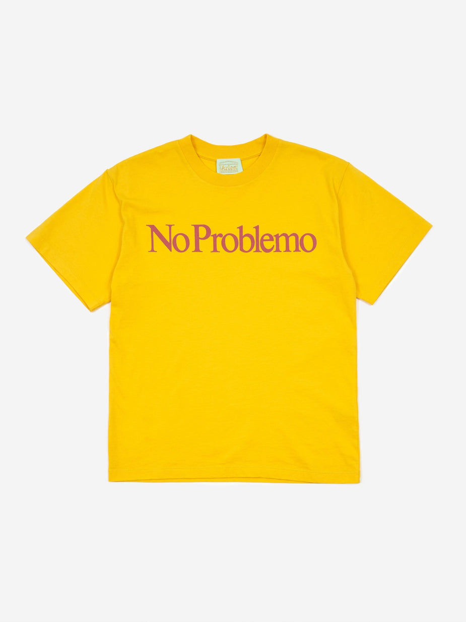 Aries Aries No Problemo Shortsleeve T-Shirt - Yellow - Yellow