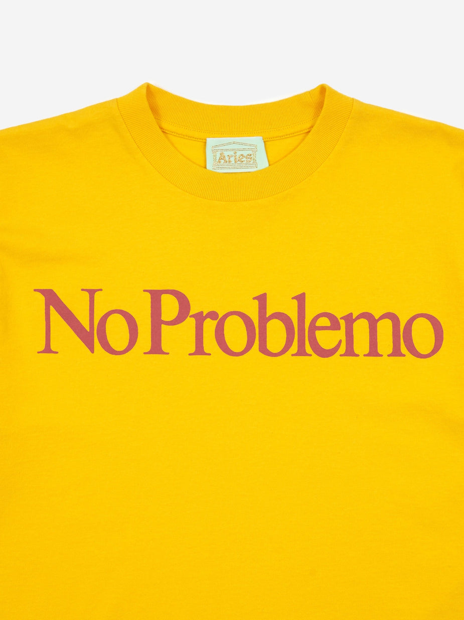 Aries Aries No Problemo Shortsleeve T-Shirt - Yellow - Yellow