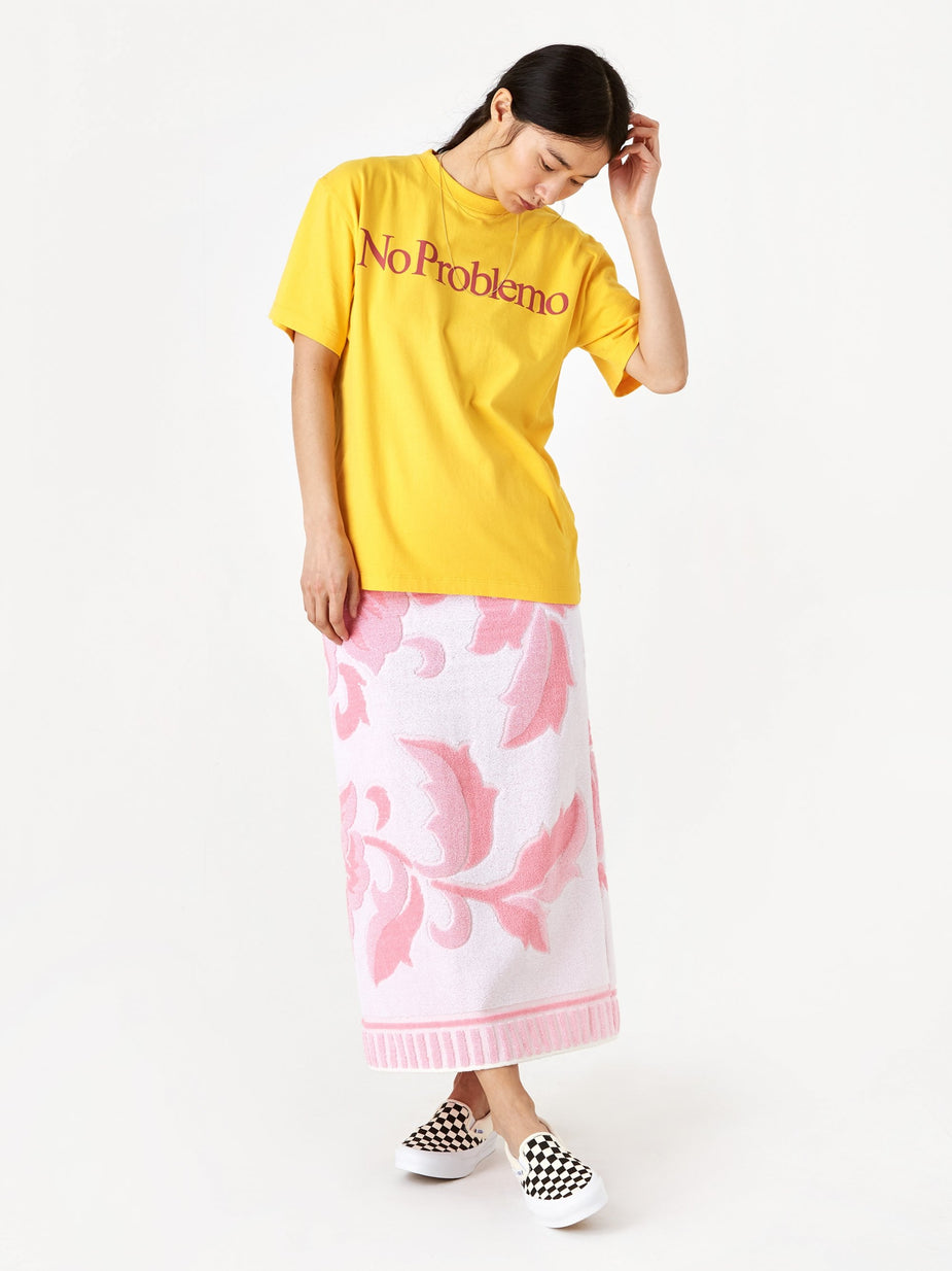 Aries Aries No Problemo Shortsleeve T-Shirt - Yellow - Yellow