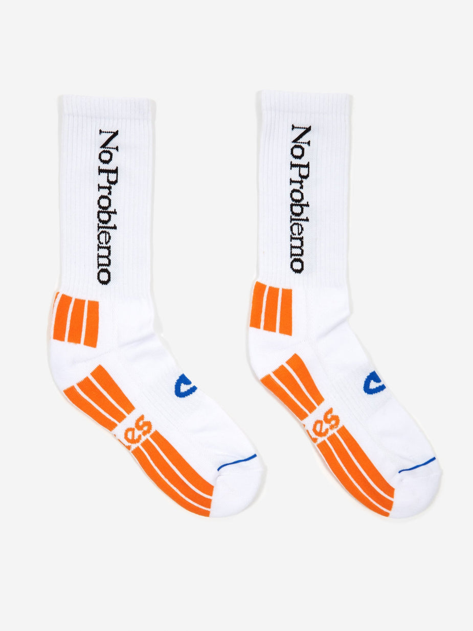 Aries Aries No Problemo Sock - White - White