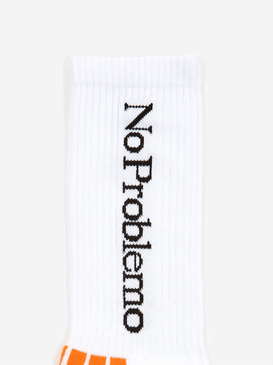 Aries Aries No Problemo Sock - White - White