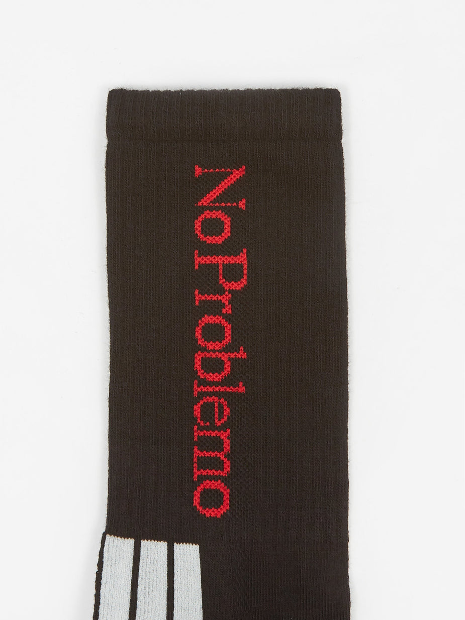 Aries Aries No Problemo Socks - Black - Black