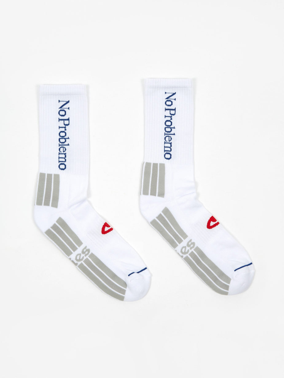 Aries Aries No Problemo Socks - White - White