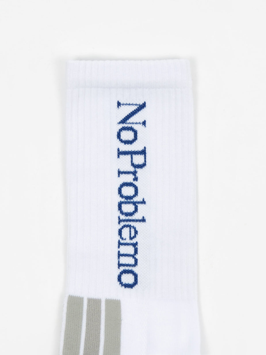 Aries Aries No Problemo Socks - White - White