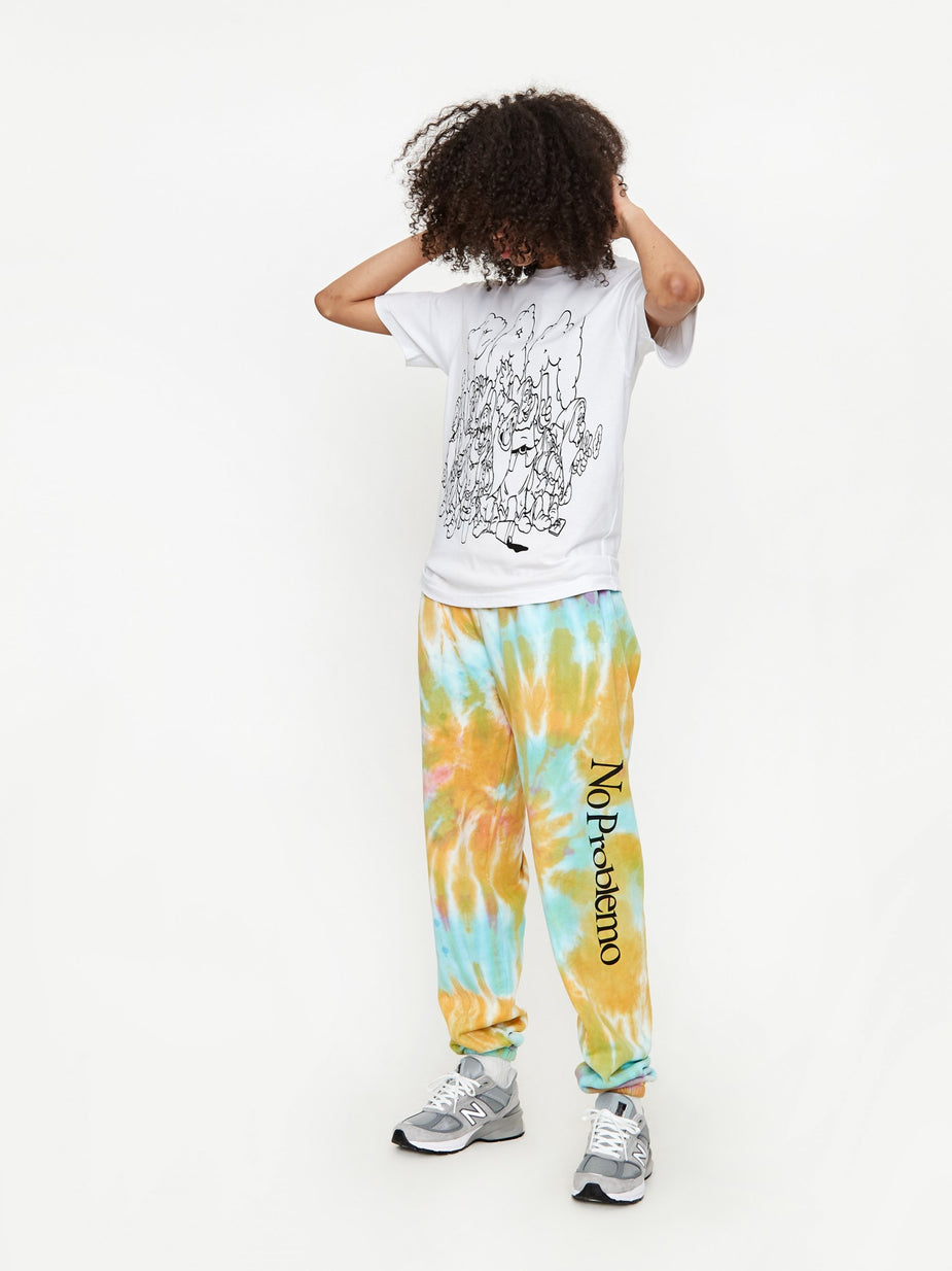 Aries Aries No Problemo Tie Dye Sweatpants - Multicolour - Multi